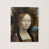 Ginevra de' Benci von Leonardo Da Vinci Puzzle (Vertikal)