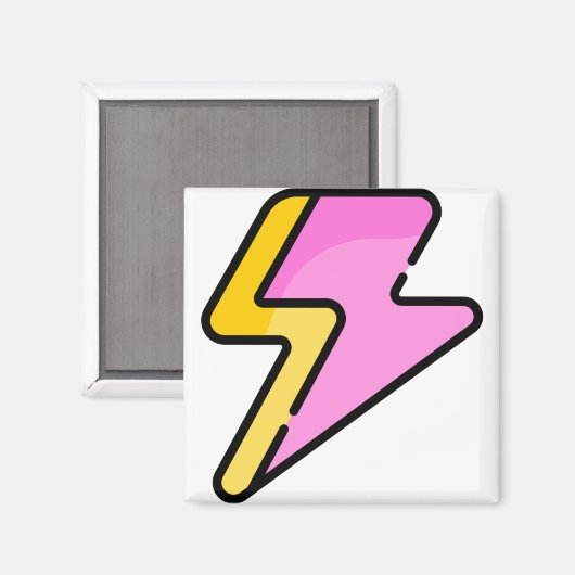 Ging Bolt Magnet (Vorderseite/Rückseite)