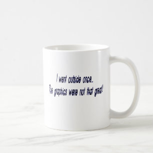 ging draußen kaffeetasse
