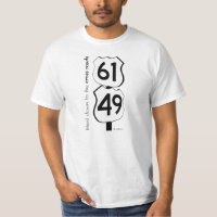 Ging unten zu den Querstraßen, Wert-T - Shirt
