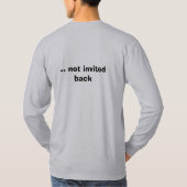 Ging zum North Carolina… T-Shirt (Rückseite)