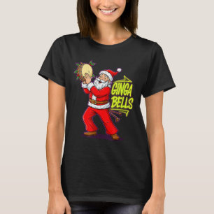 Ginga Bells Santa Brasilianische Party Feiertag Ch T-Shirt