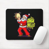 Ginga Bells Santa Brazilian Party Holiday Christma Mousepad (Mit Mouse)
