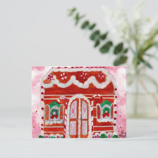 Ginga' House Postkarte (Stehend Vorderseite)