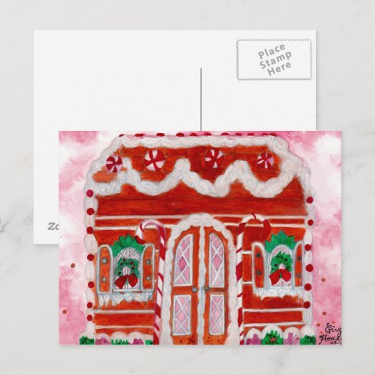 Ginga' House Postkarte (Vorne/Hinten)