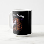 Ginga-Mais Lustiges Ingwer-Einhorn-Design Kaffeetasse (Vorderseite Links)