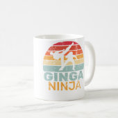 Ginga Ninja brasilianische Kampfsportarten Männer Kaffeetasse (VorderseiteRechts)