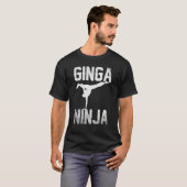 Ginga Ninja Ingwer Zitat T-Shirt (Vorne ganz)