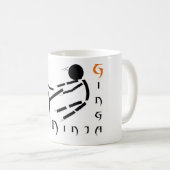 Ginga Ninja Kaffeetasse (VorderseiteRechts)