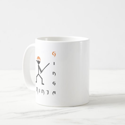 Ginga Ninja Kaffeetasse (Vorderseite Links)