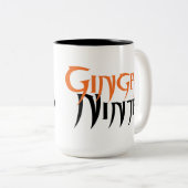 Ginga Ninja Logo-Tasse Zweifarbige Tasse (VorderseiteRechts)