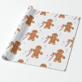 Gingee Gingerbread Spaß Geschenkpapier (Ungerollt)