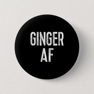 Ginger Af Shirt Irish Men Women St Patricks Day  Button