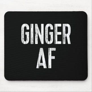 Ginger Af Shirt Irish Men Women St Patricks Day  Mousepad
