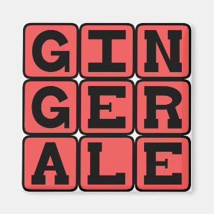 Ginger Ale, aufrüttelnde Stomachmedizin Magnet