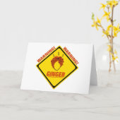 Ginger Alert! Karte (Gelbe Blume)