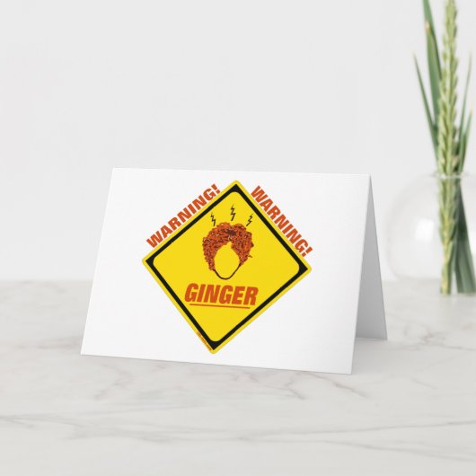 Ginger Alert! Karte (Vorderseite)