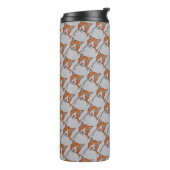 Ginger and White cat Thermal Tumbler Thermosbecher (Nach links gedreht)