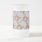 Ginger and White Frosted mug Mattglas Bierglas (Mittel)