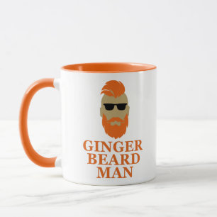 Ginger Bartmann witzig Tasse