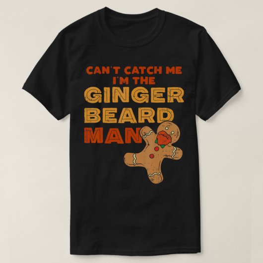 Ginger Beard Man Funny Hipster Chromosom 4 T-Shirt (Design vorne)
