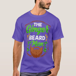 Ginger Beard Man Irish Ireland St T-Shirt