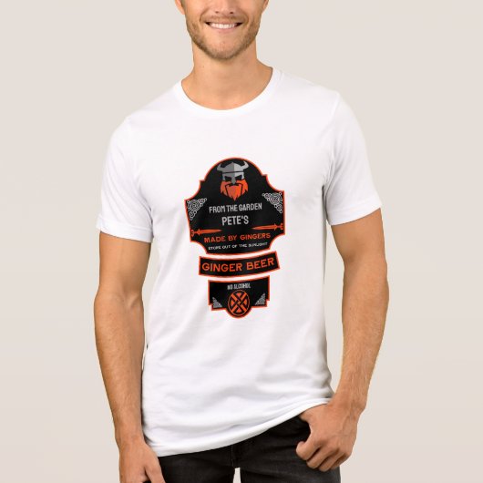 Ginger Beer Maker Tri-Blend Shirt (Vorderseite)