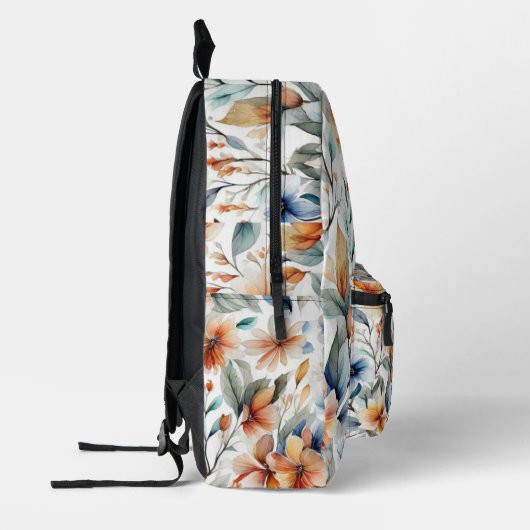 Ginger Blossoms Bedruckter Rucksack (Links)