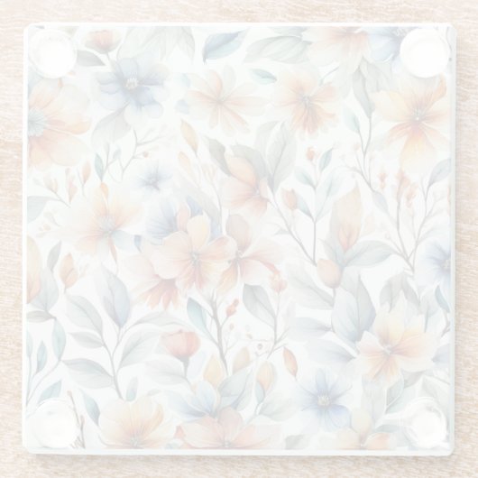 Ginger Blossoms Glasuntersetzer (Rückseite)