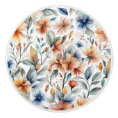 Ginger Blossoms Keramikknauf (Vorderseite)