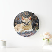 Ginger Boy Große Wanduhr (Zuhause)