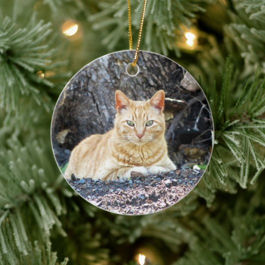 Ginger Boy Keramik Ornament (Baum)