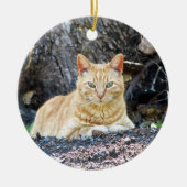Ginger Boy Keramik Ornament (Vorne)