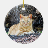 Ginger Boy Keramik Ornament (Hinten)