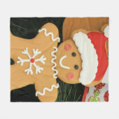 Ginger Bread Fleecedecke (Vorderseite (Horizontal))