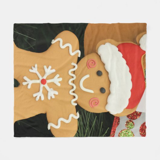Ginger Bread Fleecedecke (Vorderseite (Horizontal))