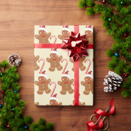 Ginger Bread Geschenkpapier