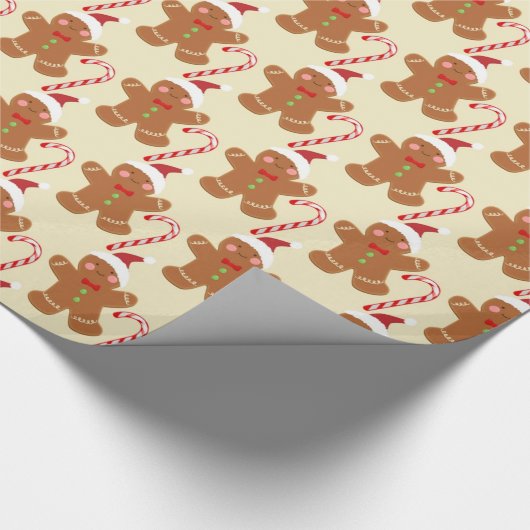 Ginger Bread Geschenkpapier (Ecke)