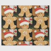 Ginger Bread Man Geschenkpapier (Flach)