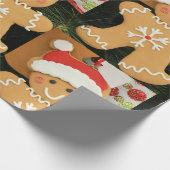 Ginger Bread Man Geschenkpapier (Ecke)