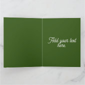 Ginger Bread Man Karte (Innenseite)