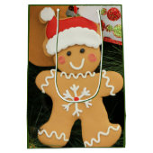 Ginger Bread Man Mittlere Geschenktüte (Rückseite)
