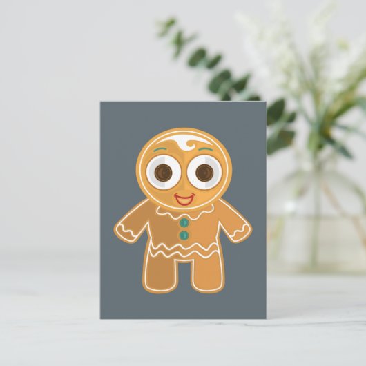 Ginger Bread Man Postkarte (Stehend Vorderseite)