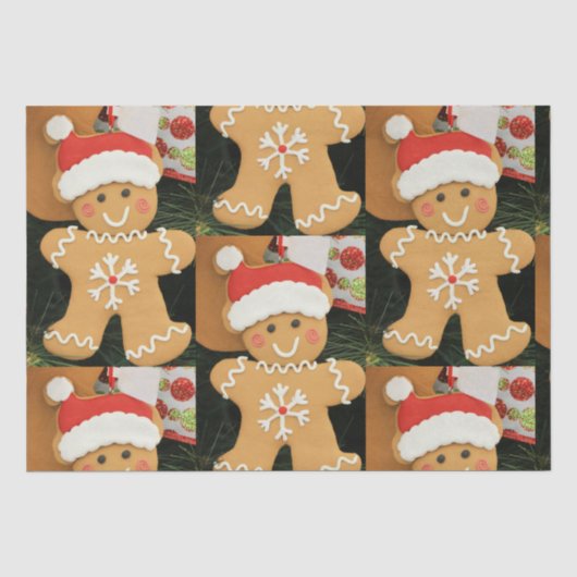 Ginger Bread Man Seidenpapier (Vorderseite)