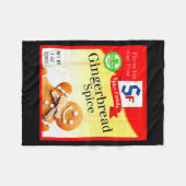 Ginger Bread Sce Group Costume Family Matching Hal Fleecedecke (Vorderseite (Horizontal))