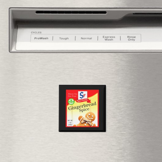 Ginger Bread Sce Group Costume Family Matching Hal Magnet (In Situ (Geschirrspüler))