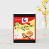 Ginger Bread Sce Gruppenkostüm Familie passend Hal Karte (Gelbe Blume)
