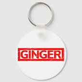 Ginger Briefmarke Schlüsselanhänger (Rückseite)