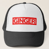 Ginger Briefmarke Truckerkappe (Vorderseite)