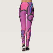 GINGER CAT BOHO YOGA PANS LEGGINGS (Rückseite)